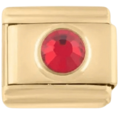 July Birthstone Italian Charm - The Ky Collection