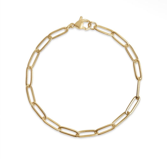Luxe Paperclip Bracelet - The Ky Collection