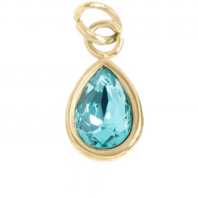 March Birthstone Charm - The Ky Collection