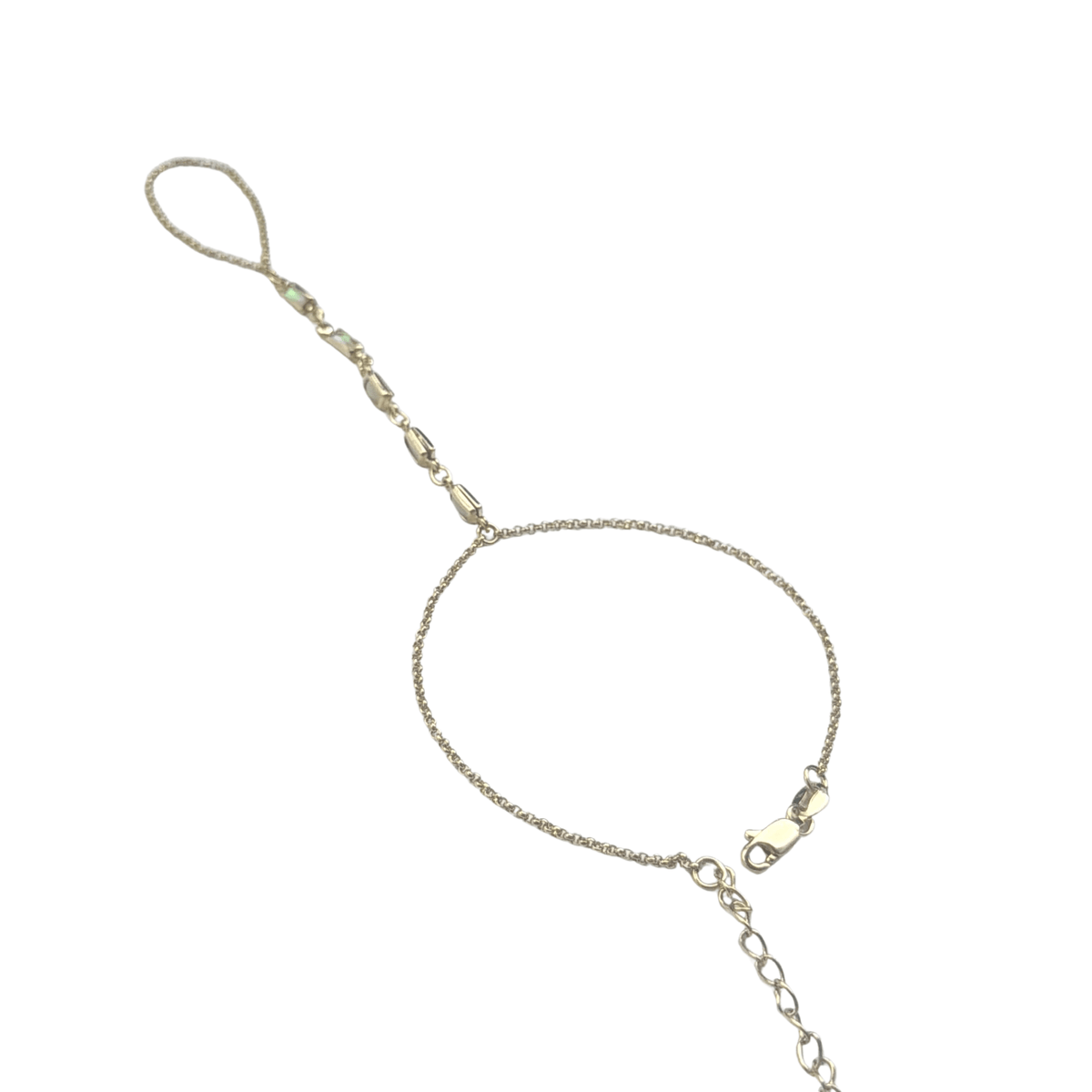 Mother of Pearl Hand Chain - The Ky Collection