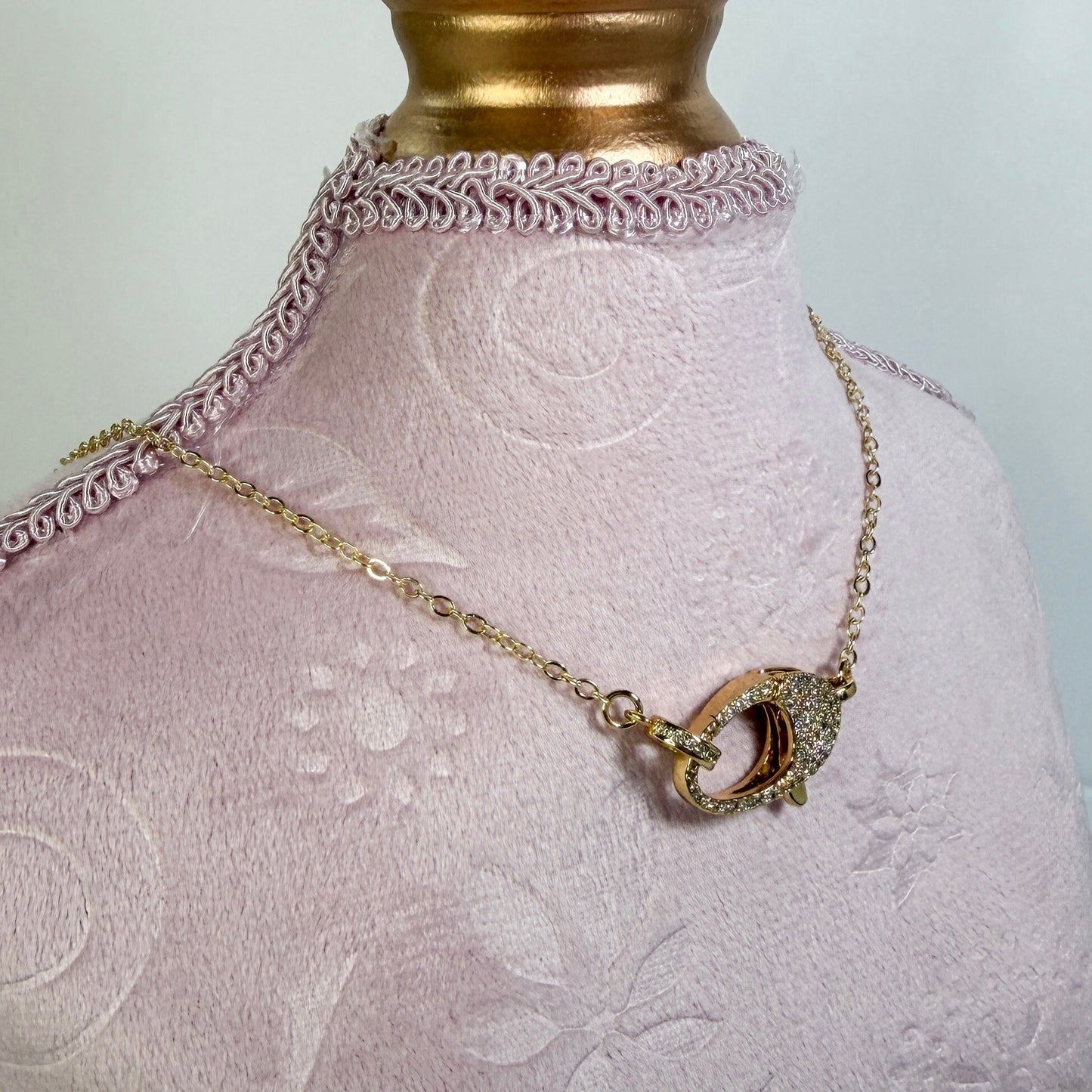 Oval Clasp Necklace - The Ky Collection