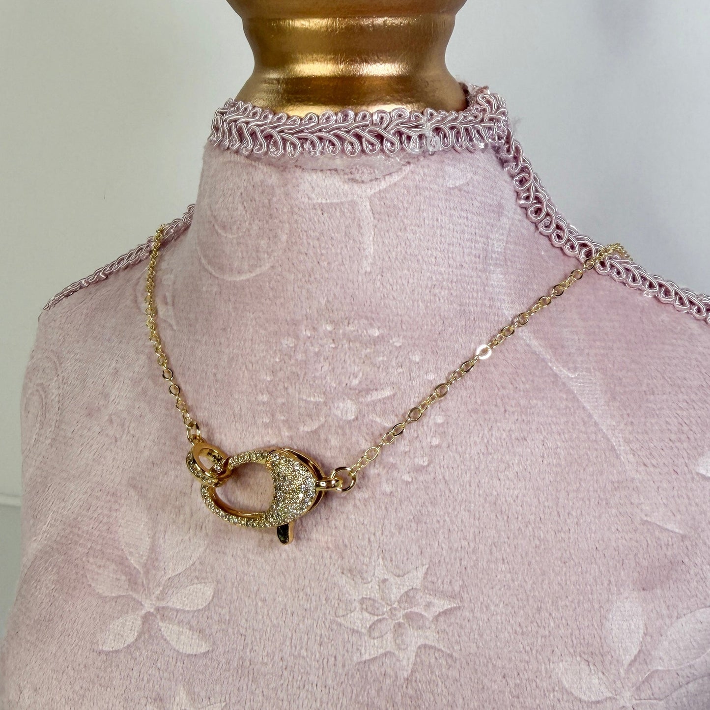 Oval Clasp Necklace - The Ky Collection