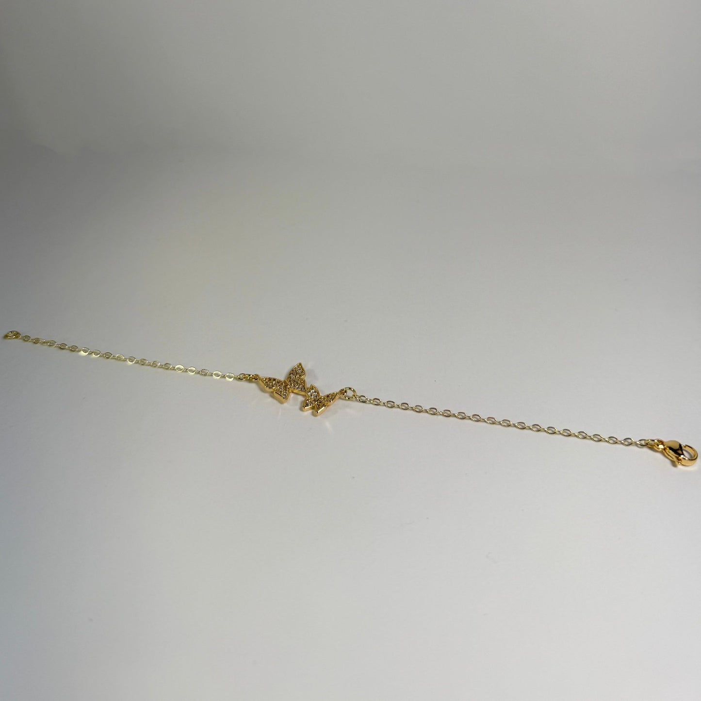 Pavé Butterfly Kisses Bracelet - The Ky Collection