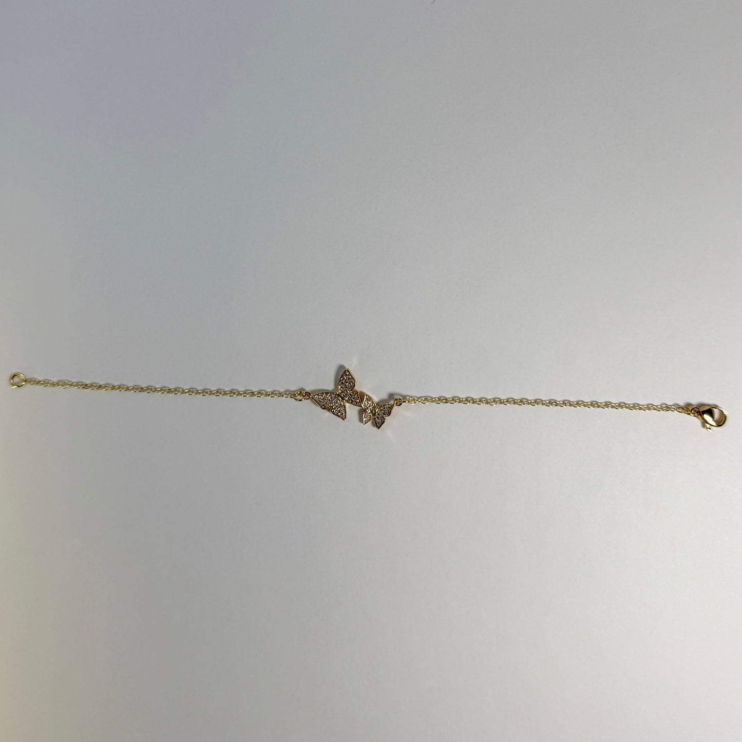 Pavé Butterfly Kisses Bracelet - The Ky Collection
