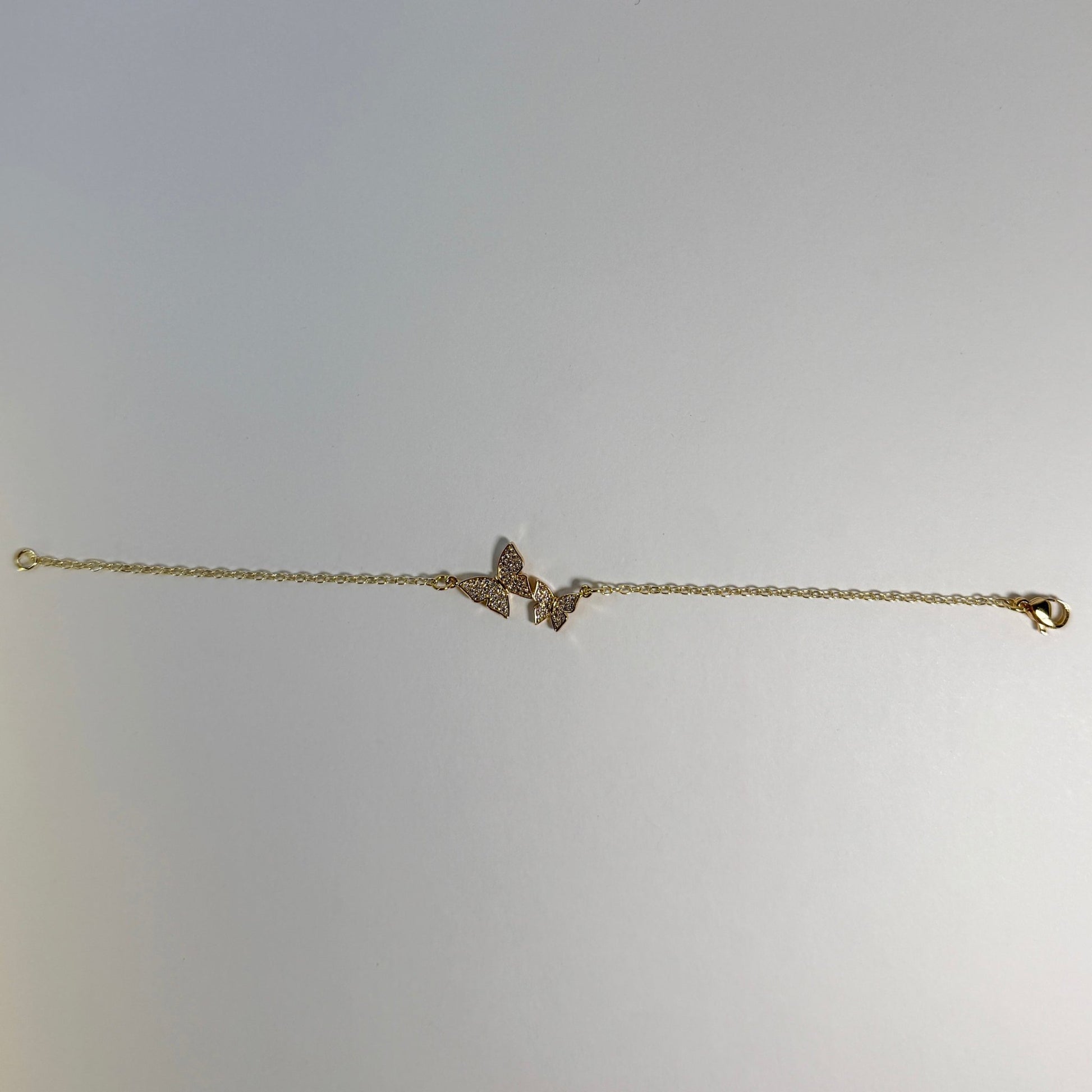 Pavé Butterfly Kisses Bracelet - The Ky Collection