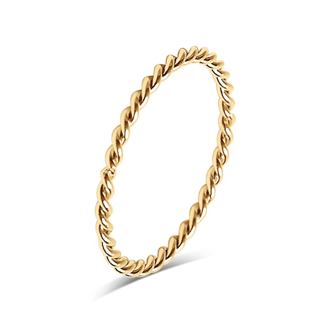 Rope Twist Stacking Ring - The Ky Collection