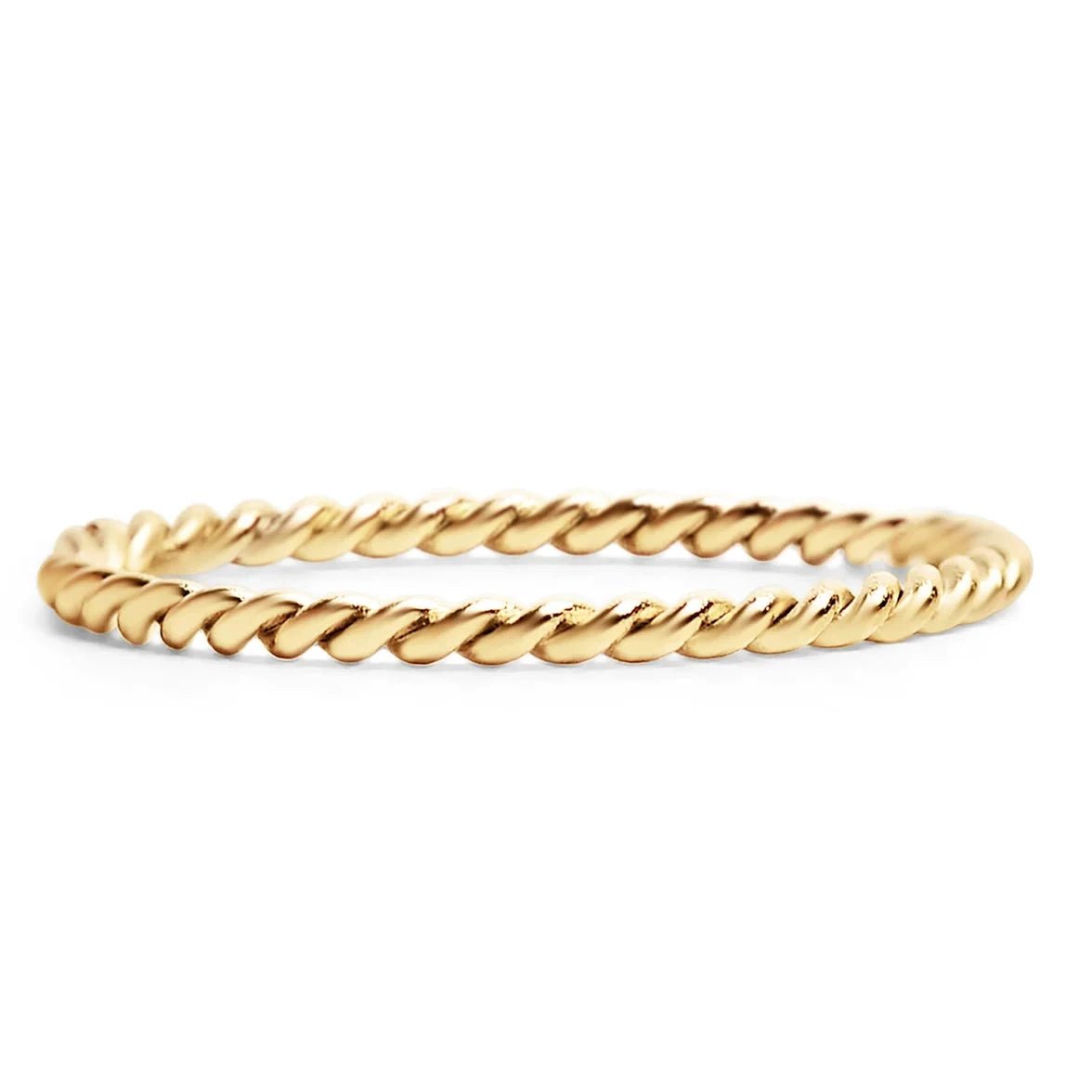 Rope Twist Stacking Ring - The Ky Collection