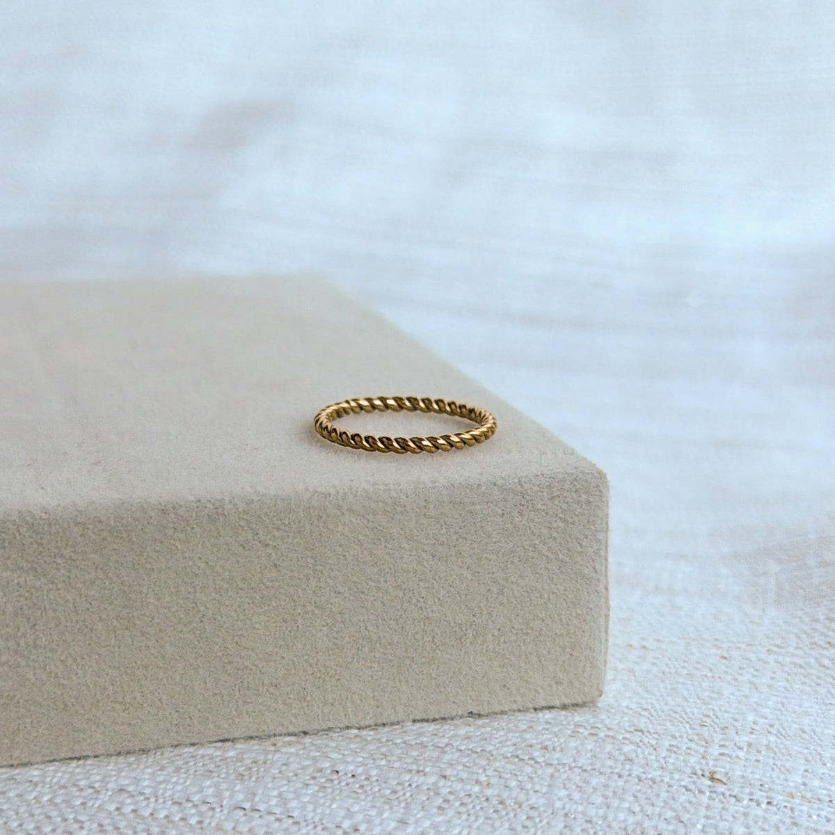 Rope Twist Stacking Ring - The Ky Collection