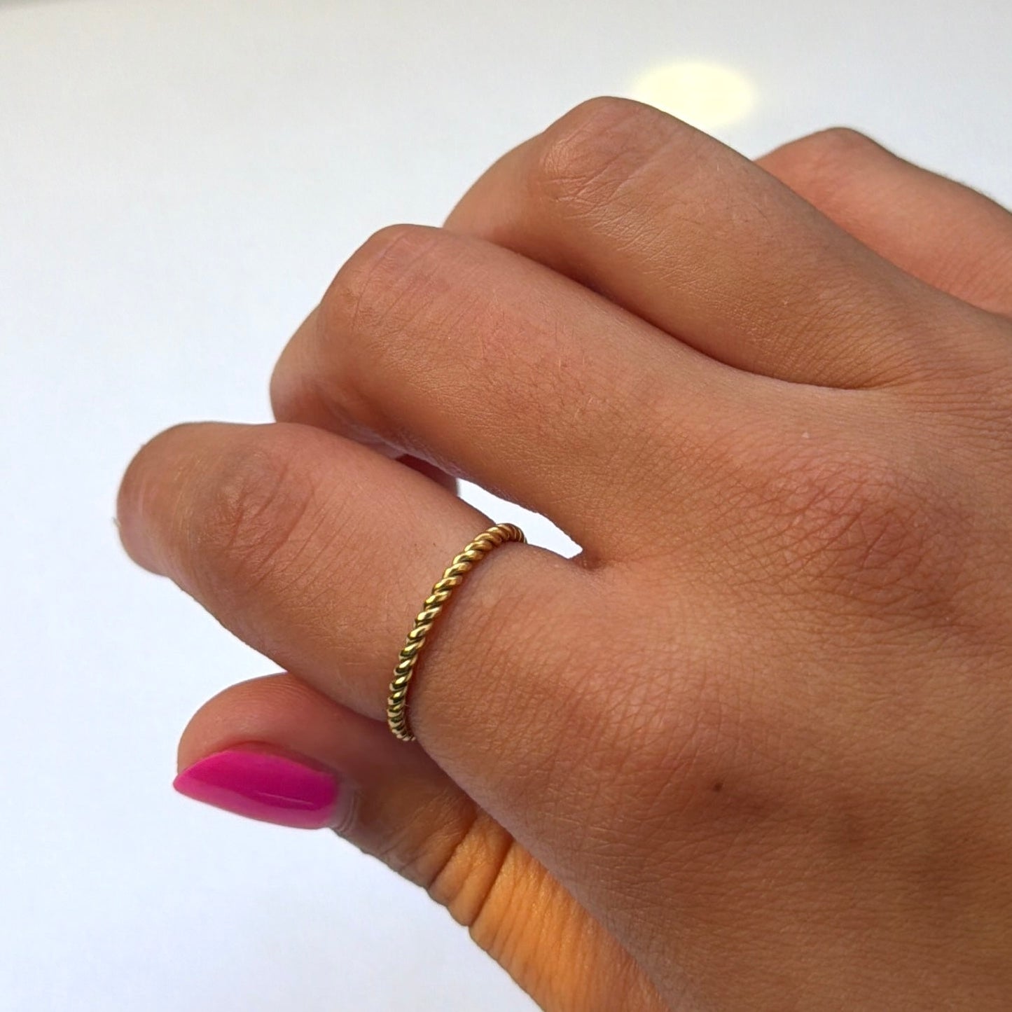 Rope Twist Stacking Ring - The Ky Collection
