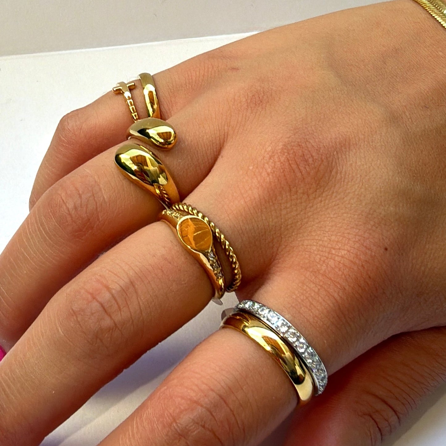 Rope Twist Stacking Ring - The Ky Collection