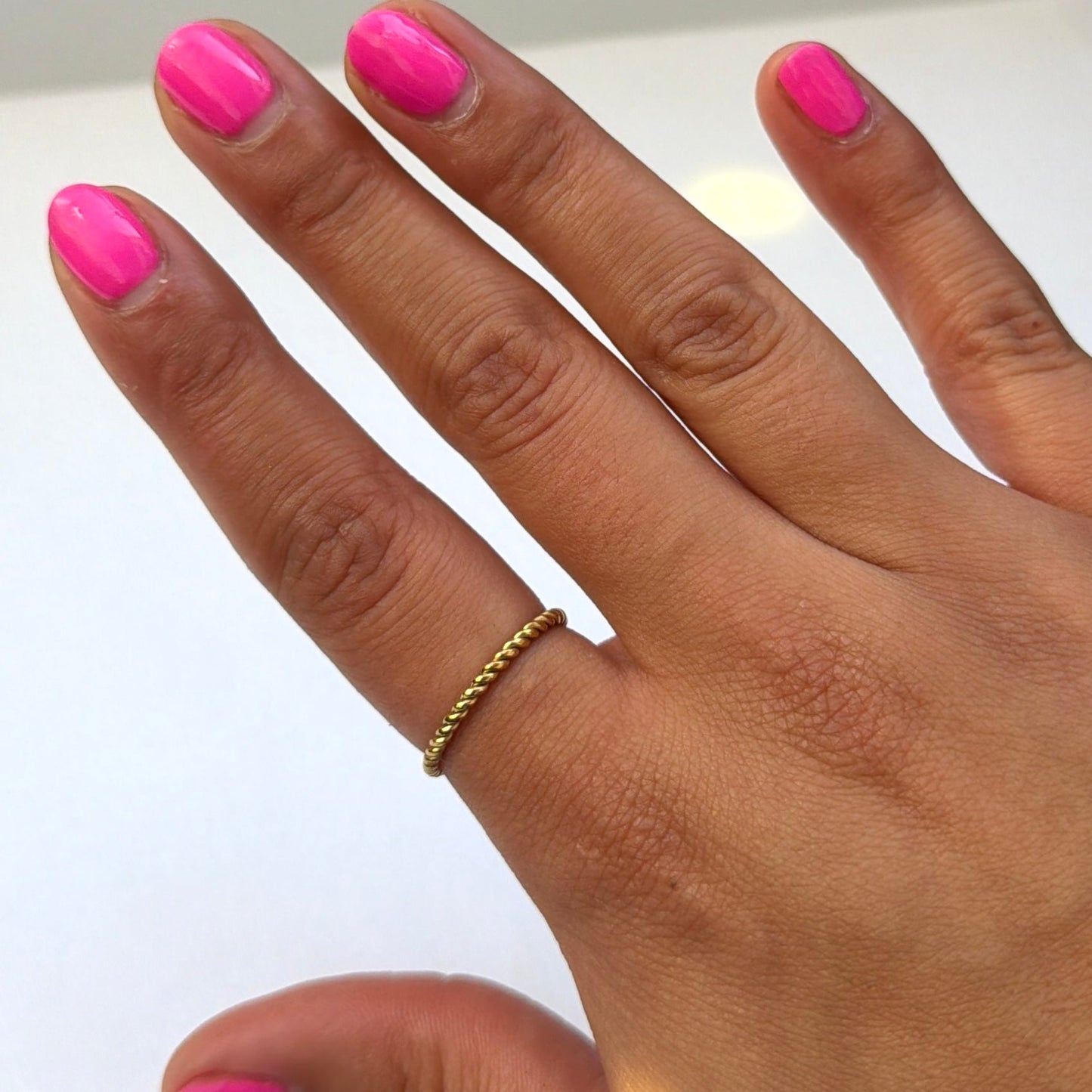 Rope Twist Stacking Ring - The Ky Collection