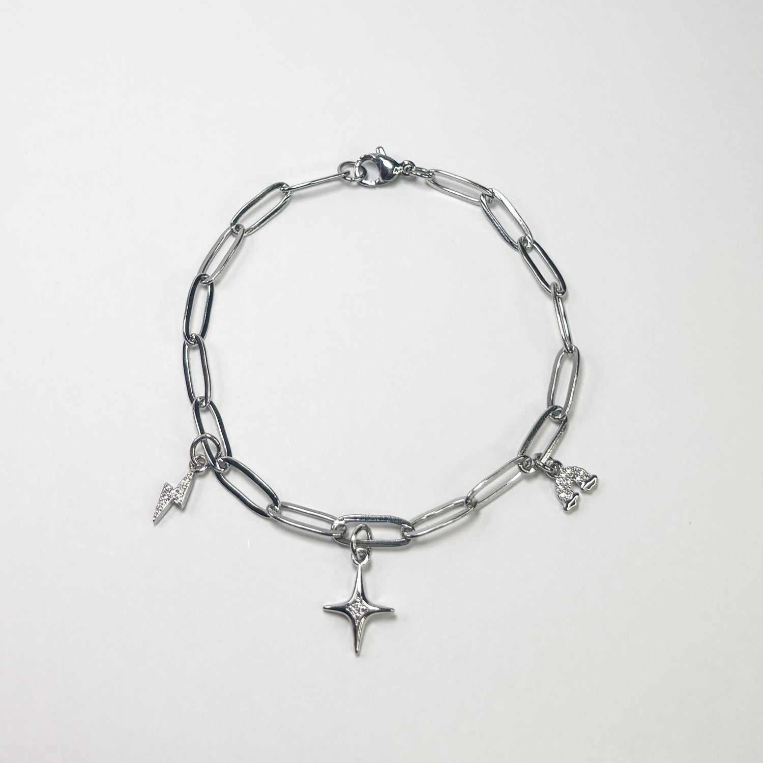 Nova Charm Bracelet | Silver Charm Bracelet