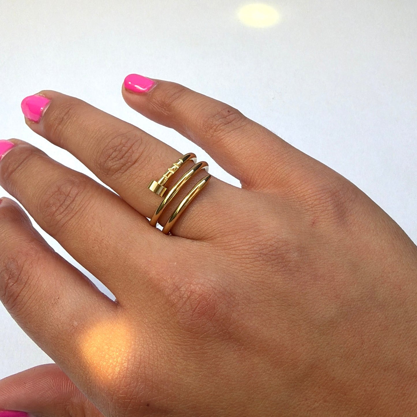 Triple Wrap Nail Ring - The Ky Collection