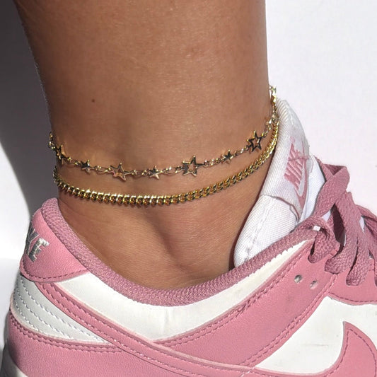 Waterproof Stacking Anklet - The Ky Collection